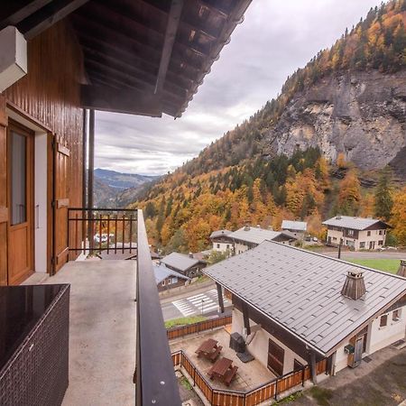 Apartamento Le Borderan La Giettaz Exterior foto