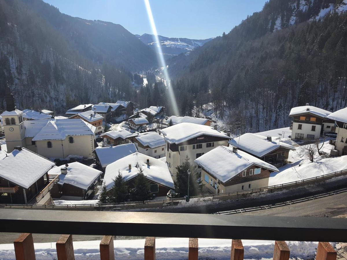 Apartamento Le Borderan La Giettaz Exterior foto